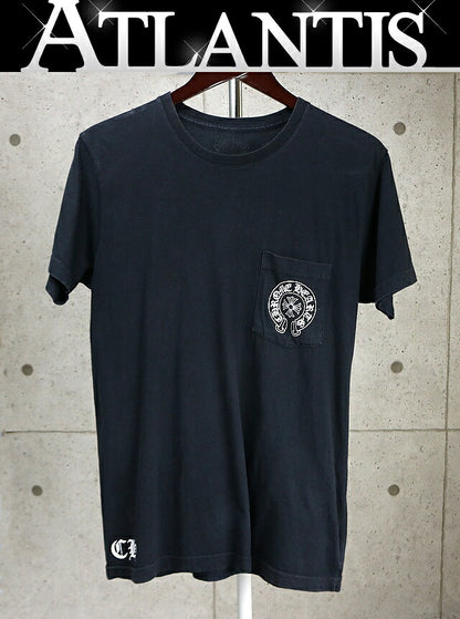 CHROME HEARTS Horseshoe Back Multi T-Shirt Black Size M