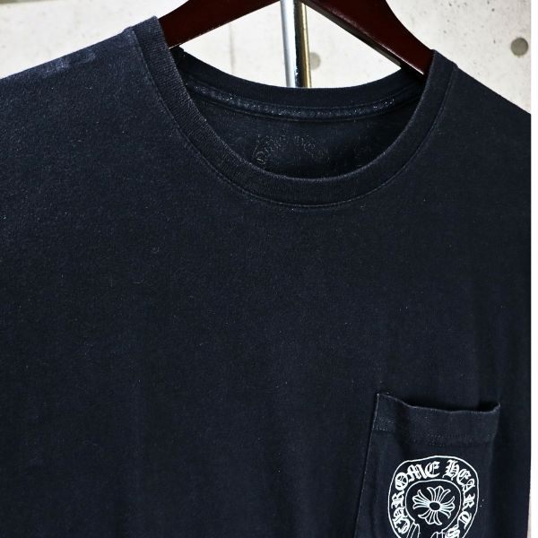 CHROME HEARTS Horseshoe Back Multi T-Shirt Black Size M
