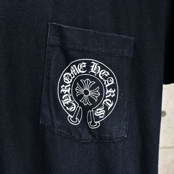 CHROME HEARTS Horseshoe Back Multi T-Shirt Black Size M