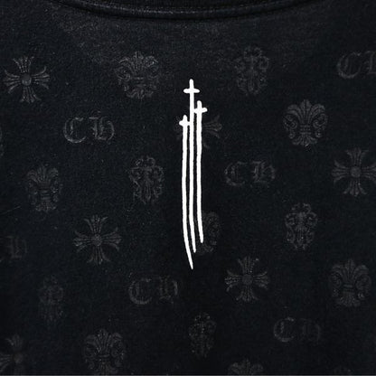 CHROME HEARTS Horseshoe Back Multi T-Shirt Black Size M
