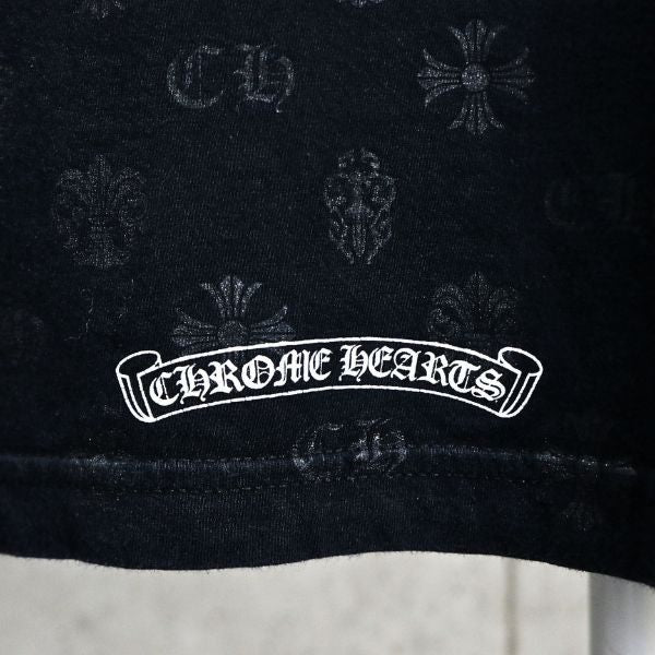 CHROME HEARTS Horseshoe Back Multi T-Shirt Black Size M