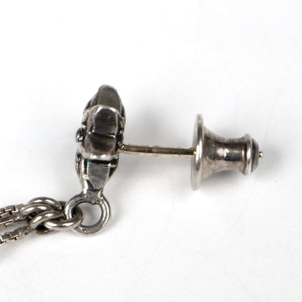 CHROME HEARTS JOJO Star BS Silver Earrings Size ONE SIZE