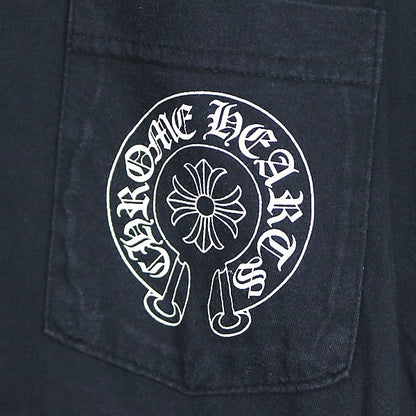 CHROME HEARTS RS3 Multi Motif Black T-Shirt Size L
