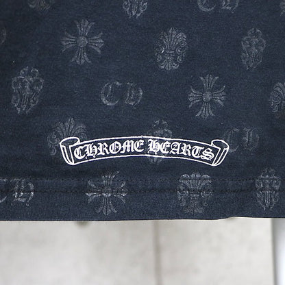 CHROME HEARTS RS3 Multi Motif Black T-Shirt Size L