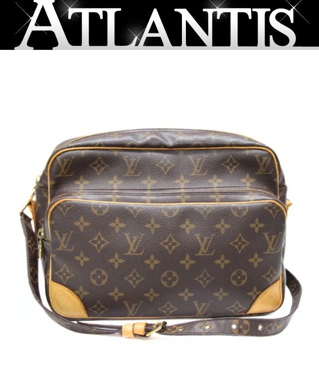 Louis Vuitton Monogram Nile Shoulder Bag Brown Size ONE SIZE