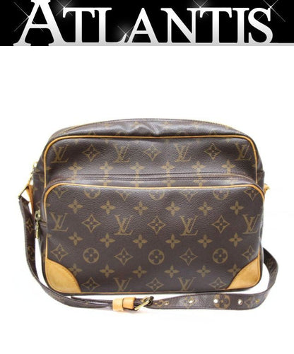 Louis Vuitton Monogram Nile Shoulder Bag Brown Size ONE SIZE