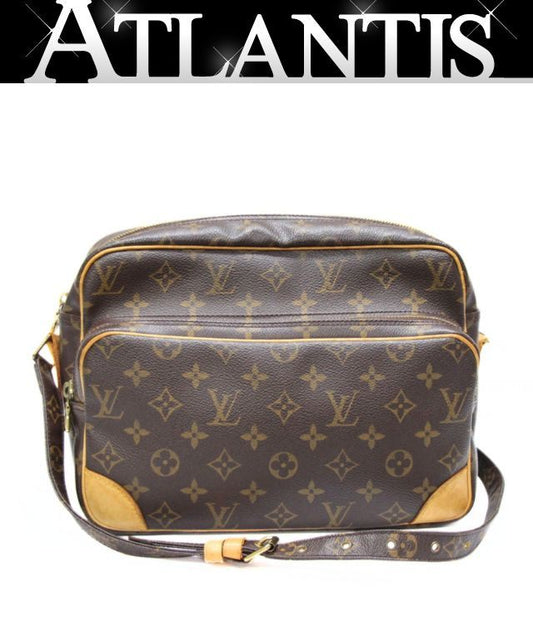 Louis Vuitton Monogram Nile Shoulder Bag Brown Size ONE SIZE