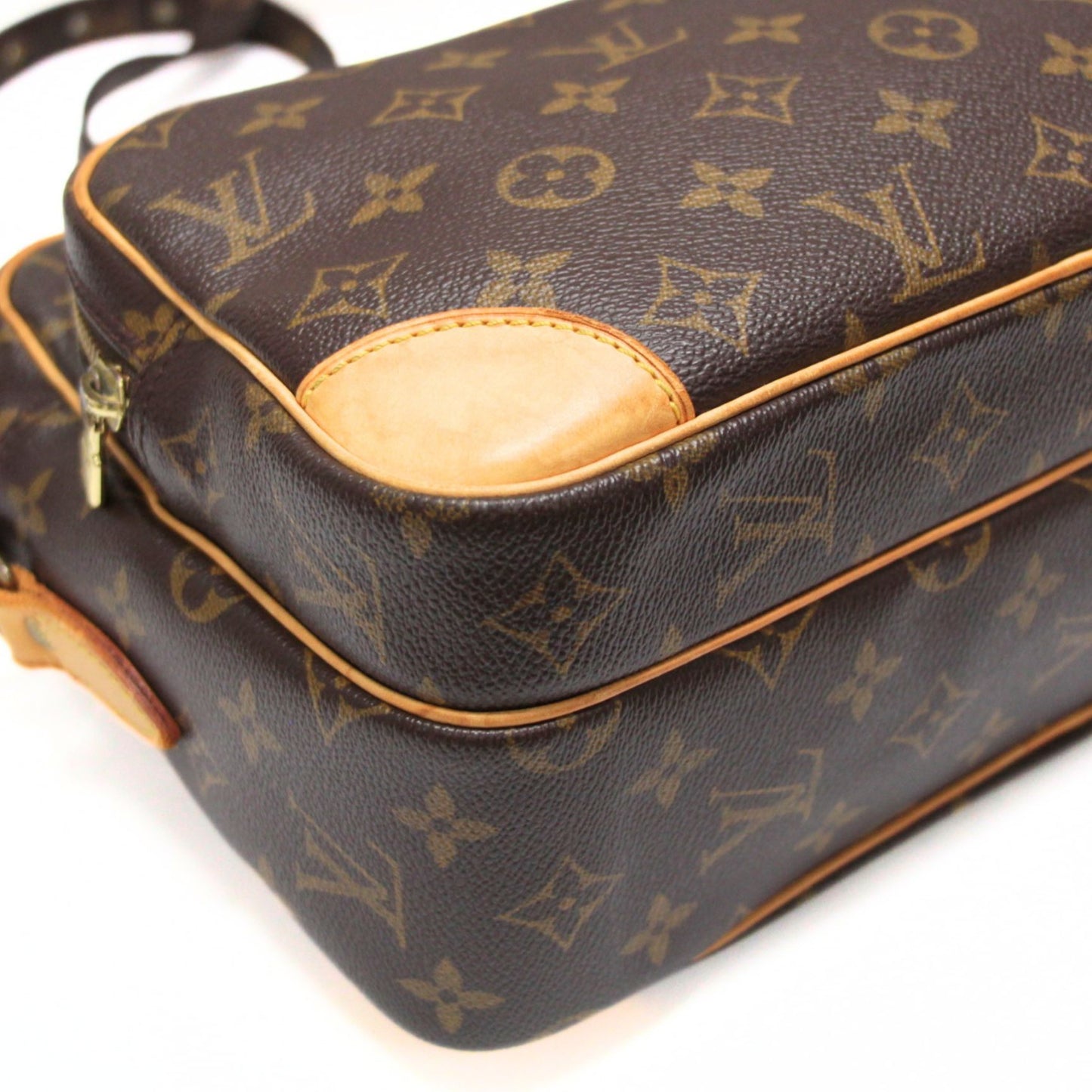 Louis Vuitton Monogram Nile Shoulder Bag Brown Size ONE SIZE