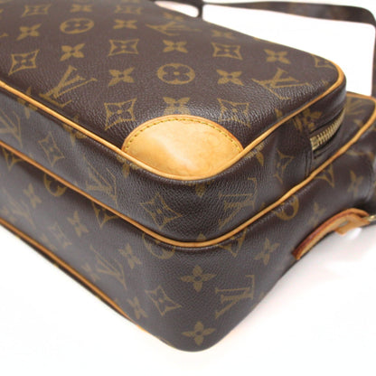 Louis Vuitton Monogram Nile Shoulder Bag Brown Size ONE SIZE