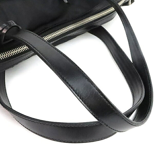 PRADA Triangle Logo Nylon Leather Bag BR3249 Size ONE SIZE