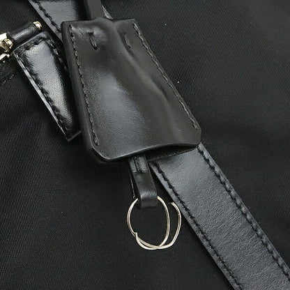 PRADA Triangle Logo Nylon Leather Bag BR3249 Size ONE SIZE
