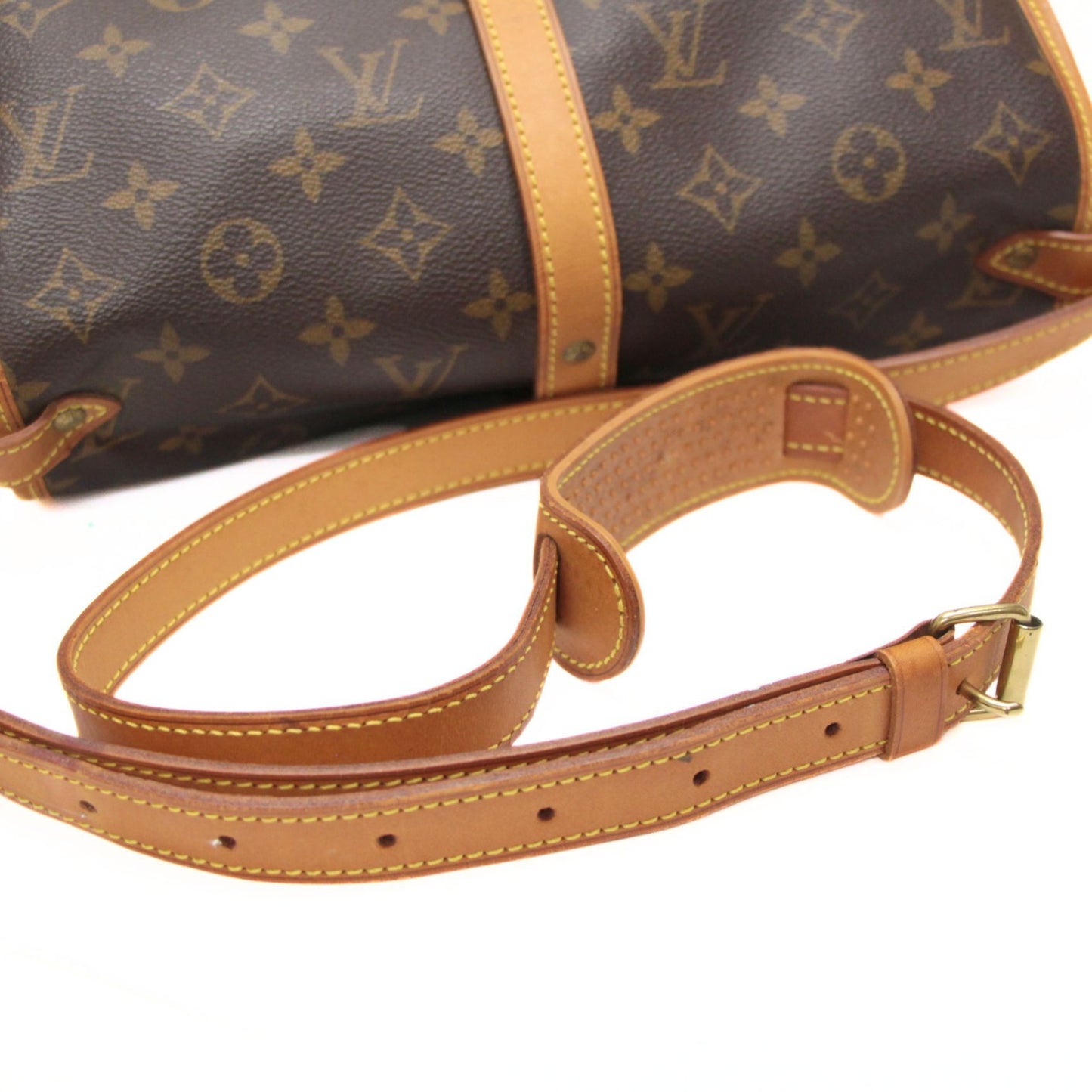 Louis Vuitton Saumur Monogram Sandals Brown