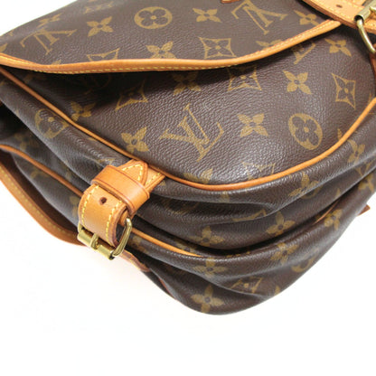 Louis Vuitton Saumur Monogram Sandals Brown