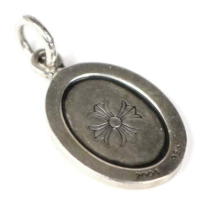CHROME HEARTS Oval Angel Medal Silver SV925 Pendant Size ONE SIZE