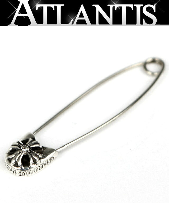 CHROME HEARTS Large Safety Pin Pendant SV925 Size ONE SIZE