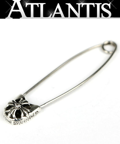 CHROME HEARTS Large Safety Pin Pendant SV925 Size ONE SIZE