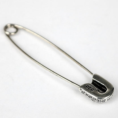 CHROME HEARTS Large Safety Pin Pendant SV925 Size ONE Silver