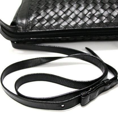 BOTTEGA VENETA Vintage Intrecciato Bag Black Size ONE SIZE