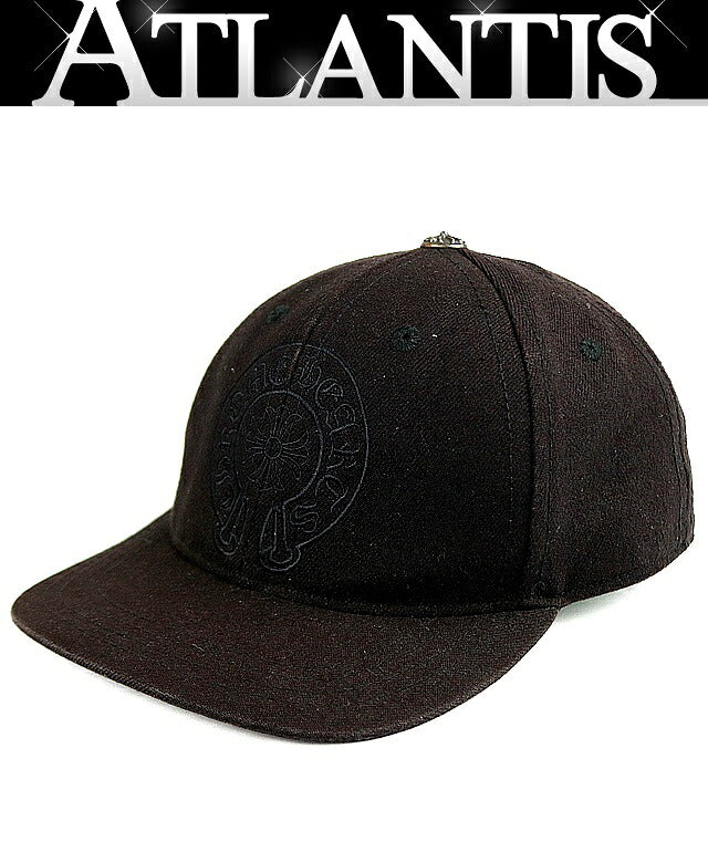 CHROME HEARTS Horseshoe Trucker Silver Black Size ONE SIZE
