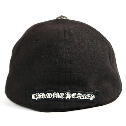 CHROME HEARTS Horseshoe Trucker Silver Black Size ONE SIZE