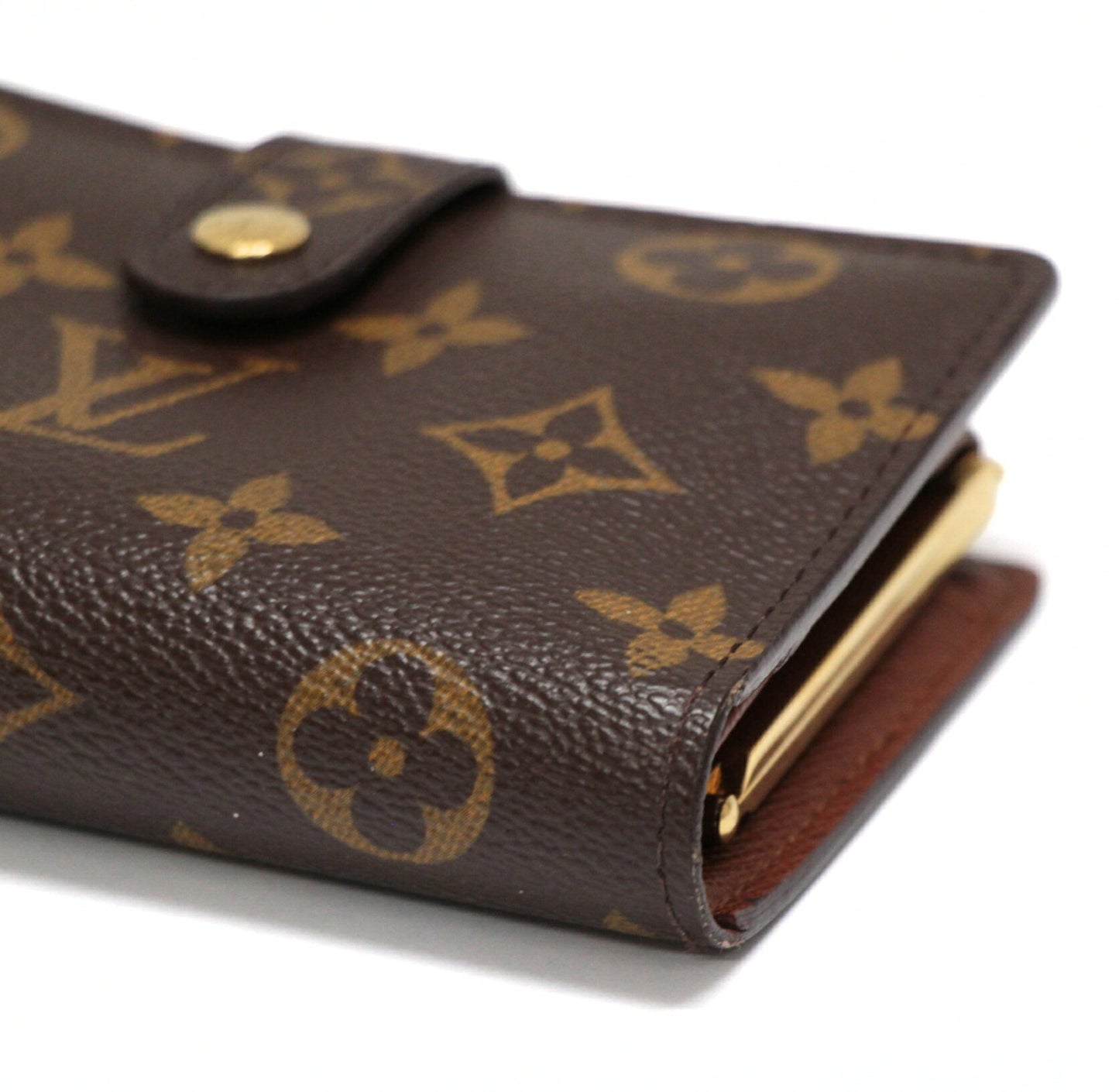 Louis Vuitton Monogram Porte Wallet Brown Size ONE SIZE