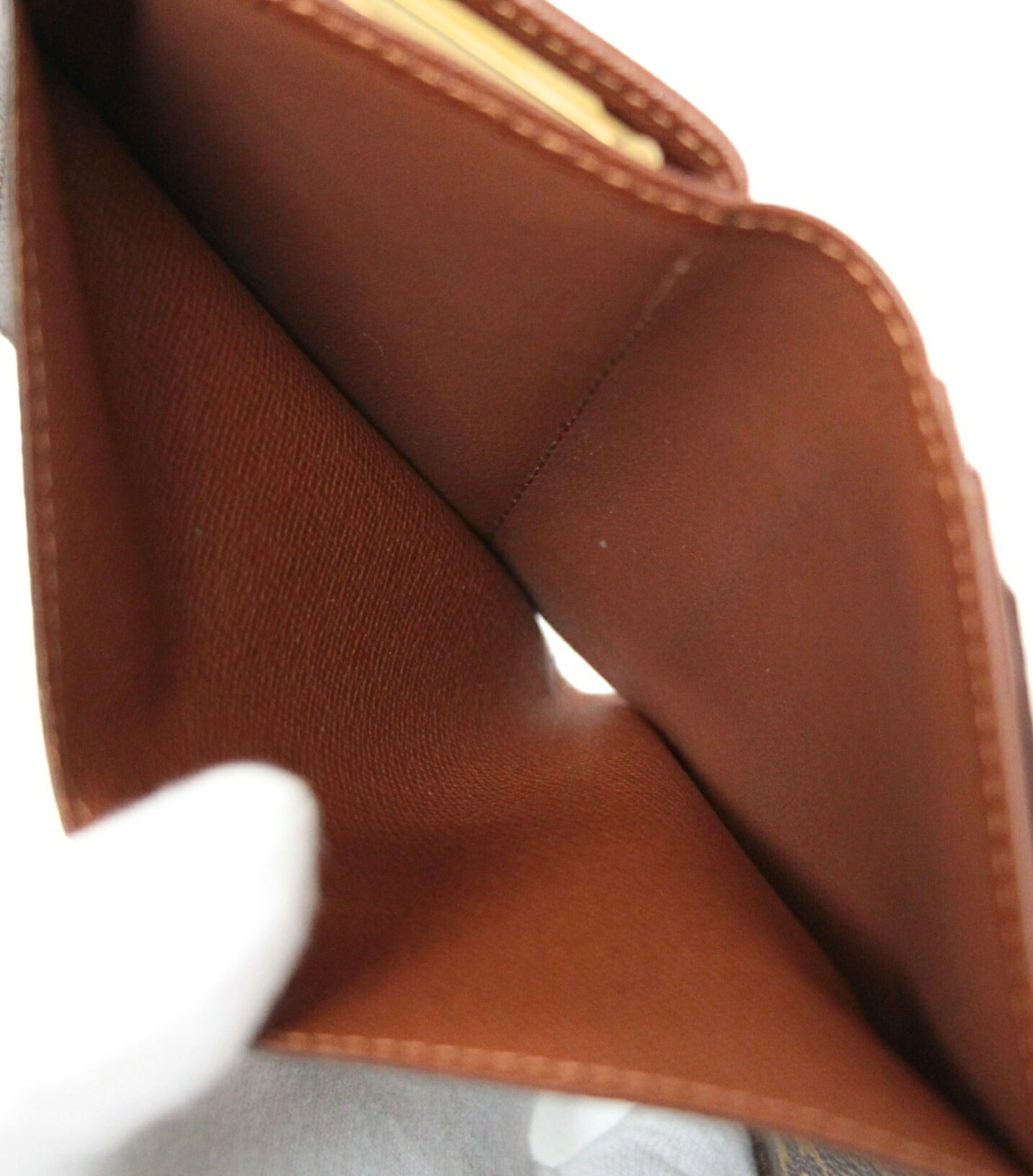 Louis Vuitton Monogram Porte Wallet Brown Size ONE SIZE