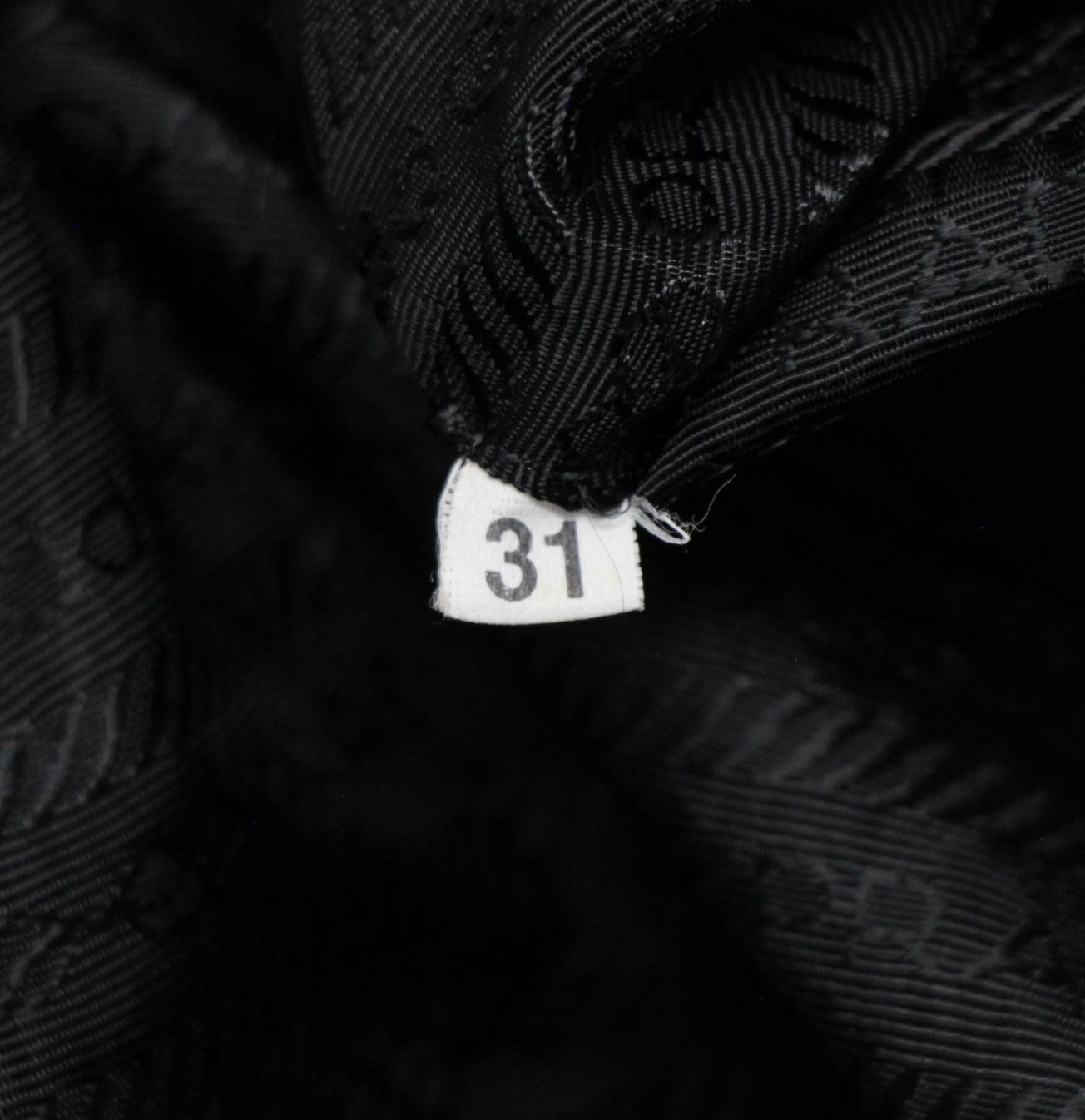 PRADA Triangle Logo Nylon Handbag Black Size ONE SIZE