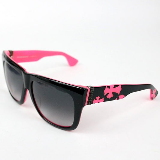 CHROME HEARTS SLHORE Sunglasses Black/Pink Size ONE SIZE