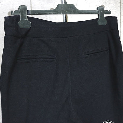 CHROME HEARTS TBAR Horseshoe Shorts Poly Cotton Black Size L