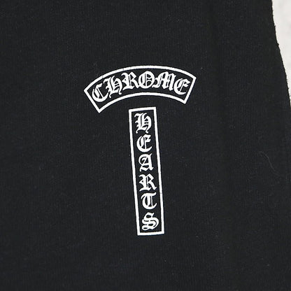 CHROME HEARTS TBAR Horseshoe Shorts Poly Cotton Black Size L