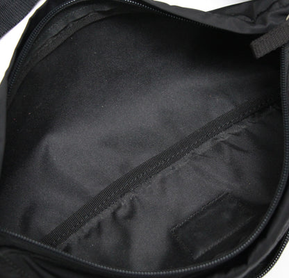 PRADA Triangle Logo Nylon Belt Bag Black Size ONE SIZE