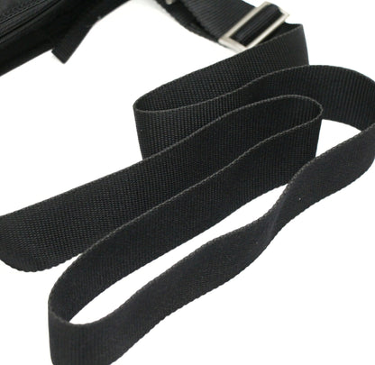 PRADA Triangle Logo Flat Nylon Bag Black Size ONE SIZE