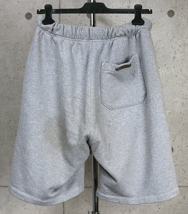 CHROME HEARTS Y NOT Cemetery Cross Patch Shorts Gray Size M