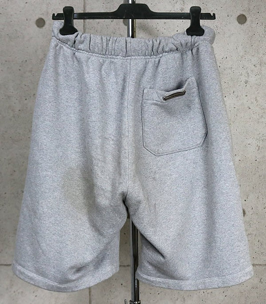 CHROME HEARTS Y NOT Cemetery Cross Patch Shorts Gray Size M