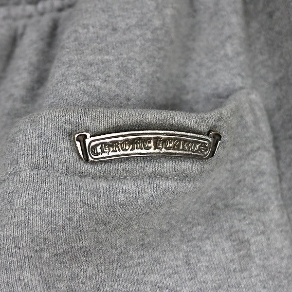 CHROME HEARTS Y NOT Cemetery Cross Patch Shorts Gray Size M