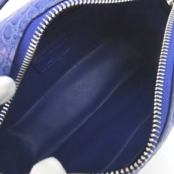 Louis Vuitton Soft Trunk Crocodile Bag Blue Size ONE SIZE