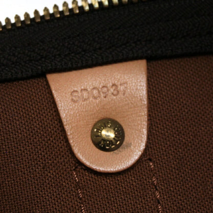 LOUIS VUITTON Monogram Keepall Bag Brown Size ONE SIZE