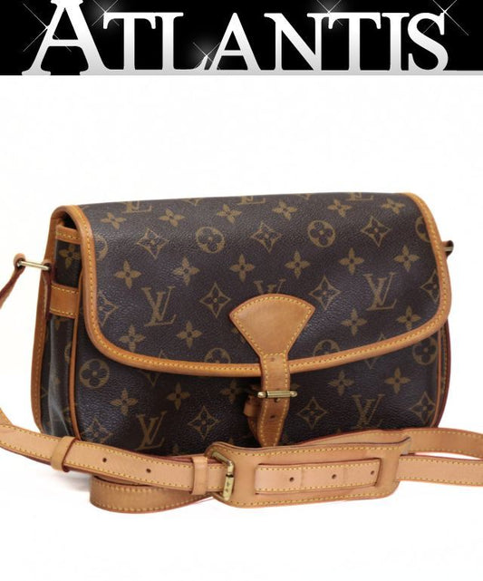 LOUIS VUITTON Monogram Sologne Bag Brown Size ONE SIZE
