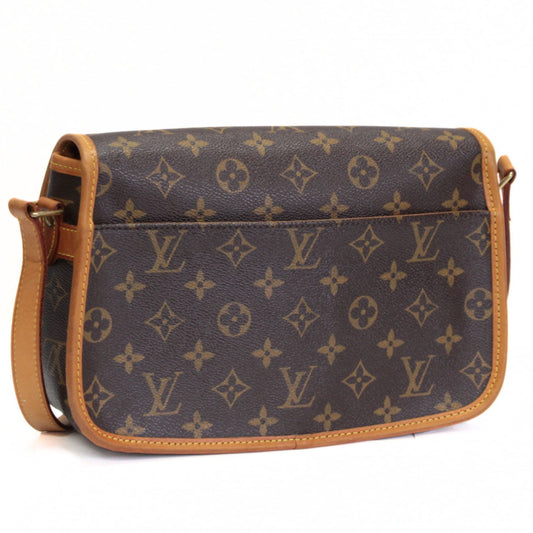 LOUIS VUITTON Monogram Sologne Bag Brown Size ONE SIZE