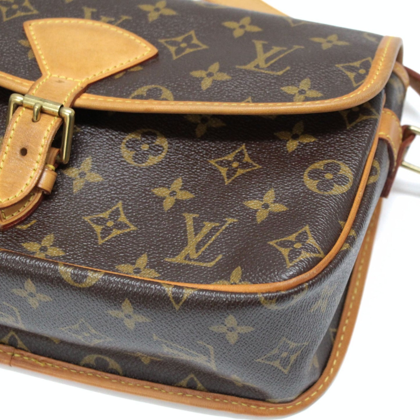 LOUIS VUITTON Monogram Sologne Bag Brown Size ONE SIZE
