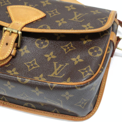 LOUIS VUITTON Monogram Sologne Bag Brown Size ONE SIZE