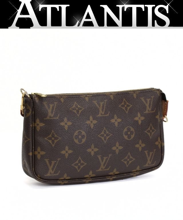 Louis Vuitton Pochette Accessoires Bag Brown Size ONE SIZE