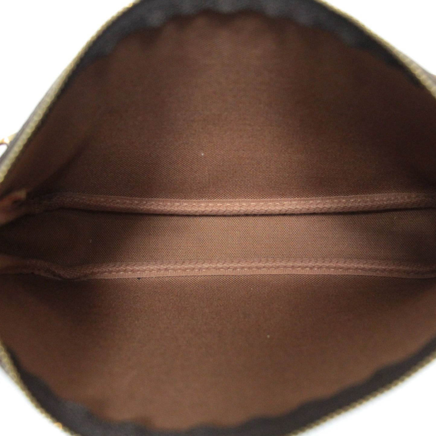 Louis Vuitton Pochette Accessoires Bag Brown Size ONE SIZE
