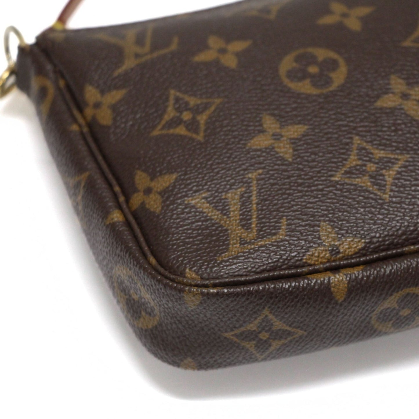 Louis Vuitton Monogram Pochette Pouch Brown Size ONE SIZE