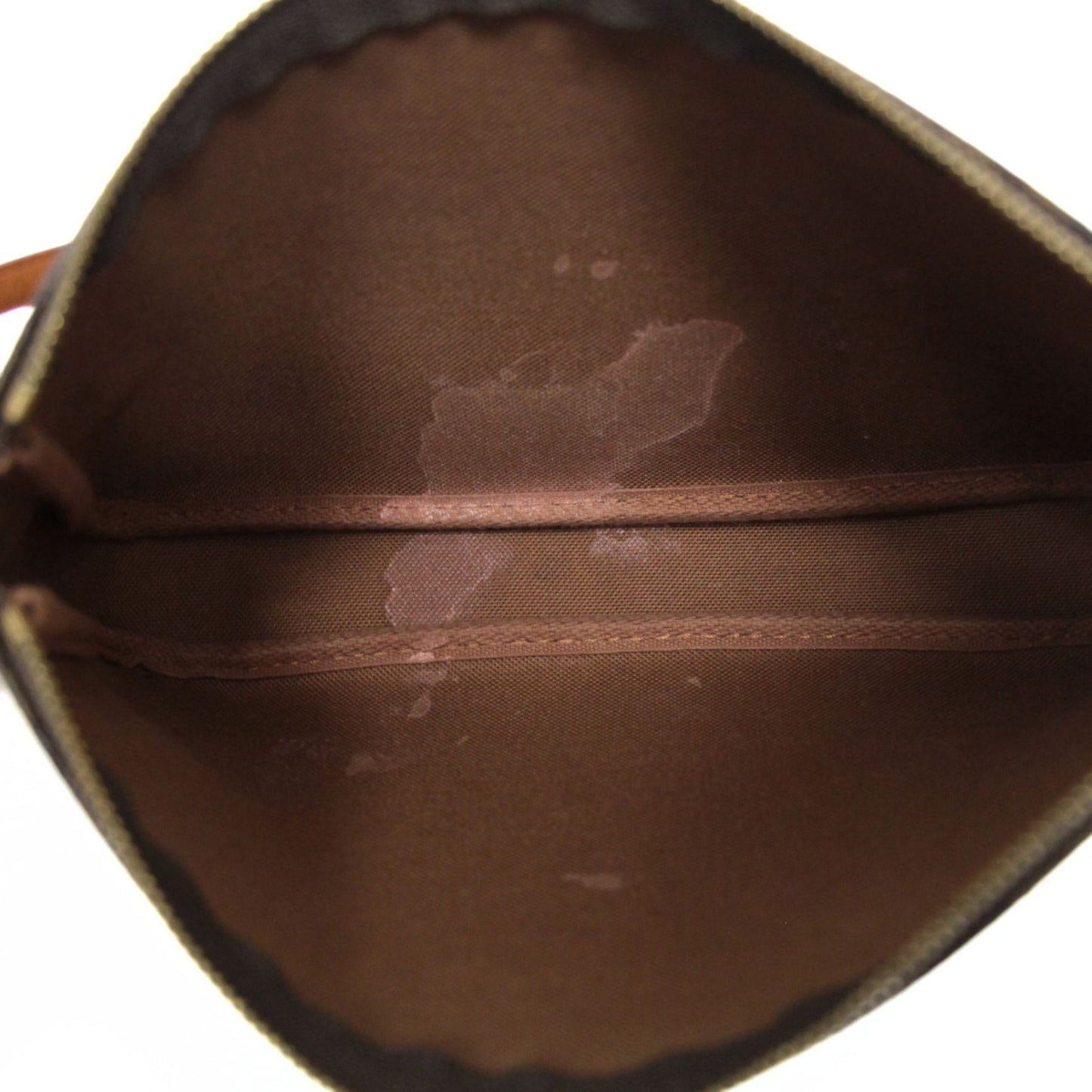 Louis Vuitton Monogram Pochette Pouch Brown Size ONE SIZE