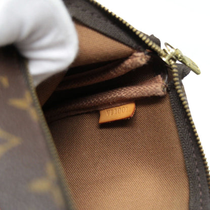 Louis Vuitton Monogram Pochette Pouch Brown Size ONE SIZE