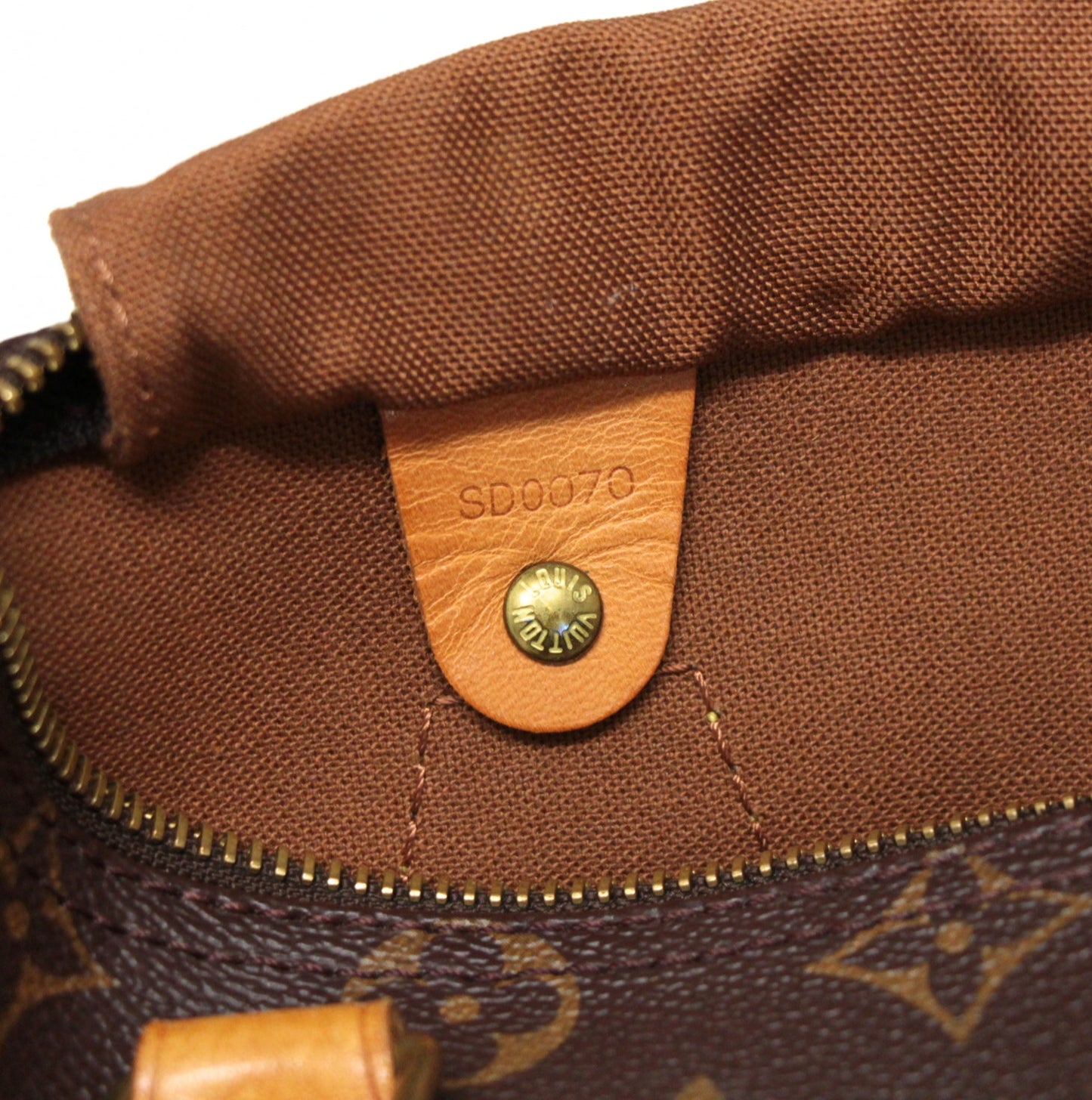Louis Vuitton Monogram Speedy 25 Handbag Brown Size ONE SIZE