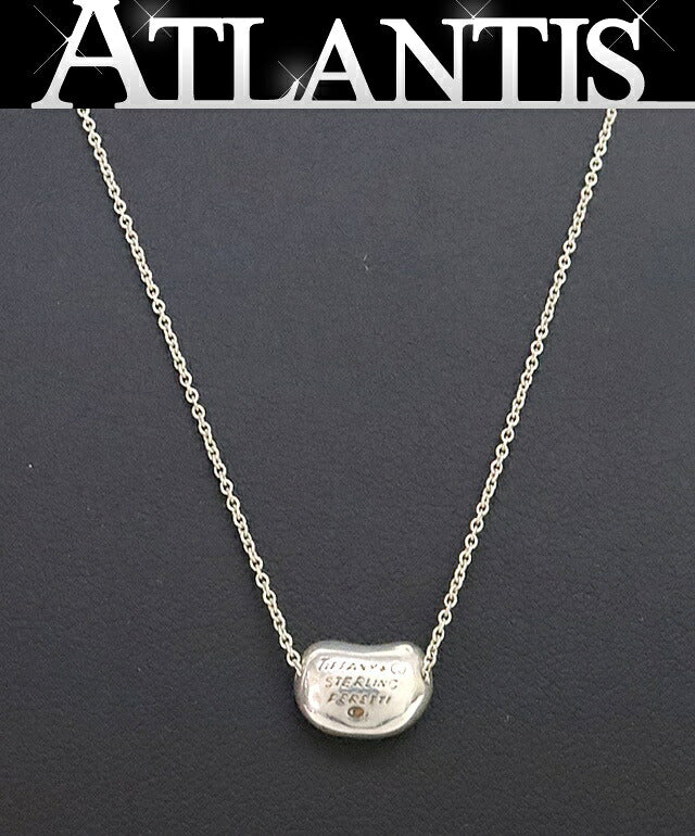 TIFFANY & Co. Bean Silver SV925 Necklace Size ONE SIZE