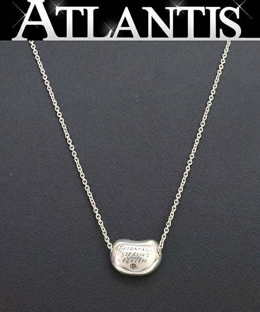 TIFFANY & Co. Bean Silver SV925 Necklace Size ONE SIZE