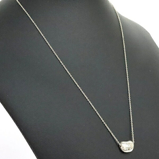TIFFANY & Co. Bean Silver SV925 Necklace Size ONE SIZE